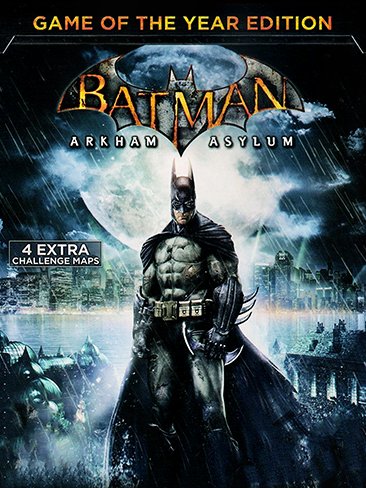 Batman: Arkham Asylum GOTY cover