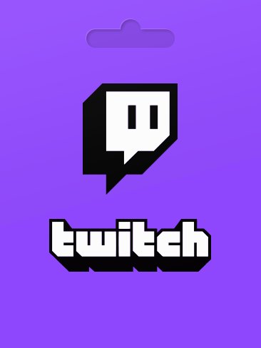 Okładka Twitch - karta podarunkowa 25 EUR