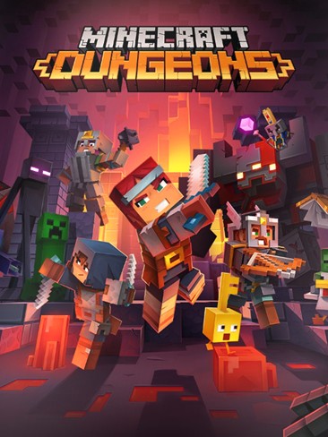 MINECRAFT DUNGEONS 커버